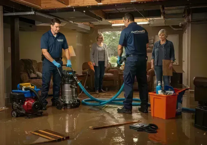 Basement Water Extraction and Removal Techniques process in Grafton, WV