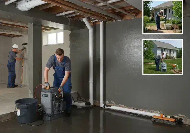 Basement Waterproofing and Flood Prevention process in Grafton, WV